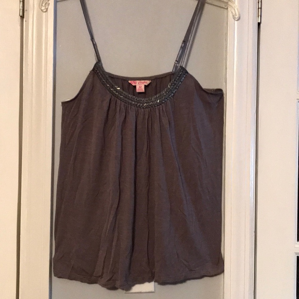 Soft, loose-fitting classy spaghetti strapped top